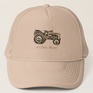 Casquette vintage Gray massey fergison tracteur photo Trucke