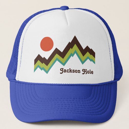 Casquette Vintage Jackson Hole (Devant)