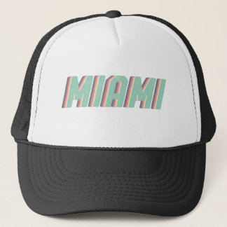 Casquette Vintage Miami Beach Floride Fl 80s Souvenir Retro