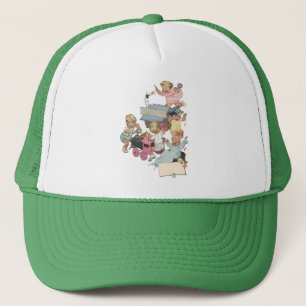 Casquette Vintage S'amuser à jouer avec des trains jouets