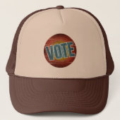 CASQUETTE VINTAGE TRUCKER VOTE (Devant)