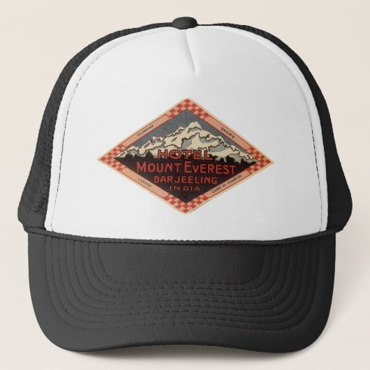 Casquette Vintage voyage, Mont Everest, Darjeeling Inde (Devant)
