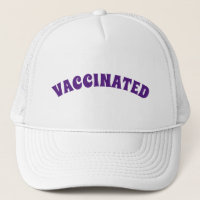 Violet et blanc vacciné