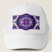 Casquette Violet W3 (Devant)