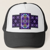 Casquette Violet W3 (Devant)