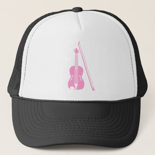 Casquette Violon - rose (Devant)