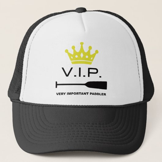 Casquette VIP Very Important Paddler (Devant)
