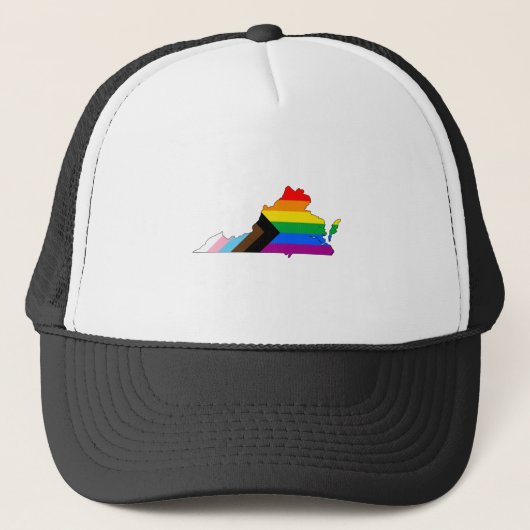 Casquette Virginia Progress Pride (Devant)