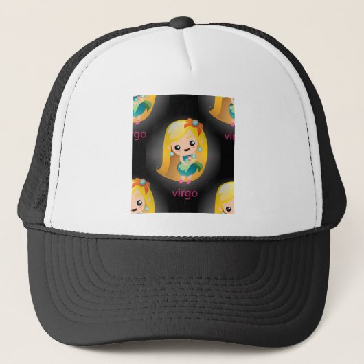 Casquette virgo kawaii (Devant)