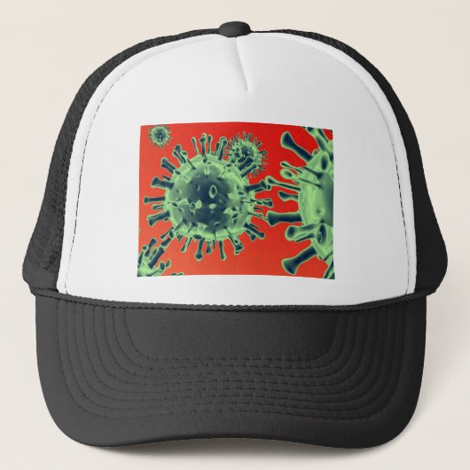 Casquette Virus (Devant)