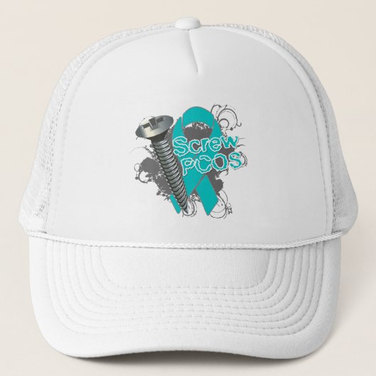 Casquette Vis PCOS (Devant)