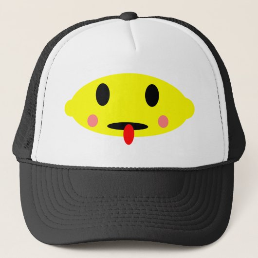 Casquette Visage de citron (Devant)