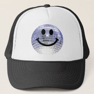 Casquette Visage de Disco Ball Happy