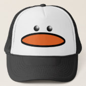 Casquette Visage de pingouin (Devant)