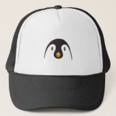 Casquette Visage de pingouin mignon (Devant)