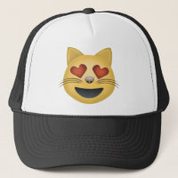 Visage de sourire de chat avec les yeux en forme