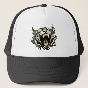 Casquette Visage de tigre en colère