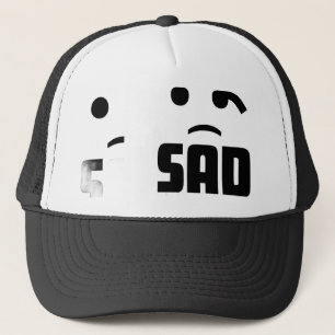 CASQUETTE VISAGES TRISTES