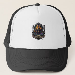 Casquette Visites de la Maison Hantée Halloween Gothique Cre