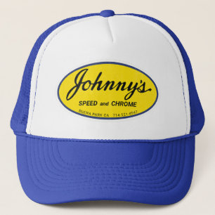 Casquette Vitesse de Johnny et Chrome vintage