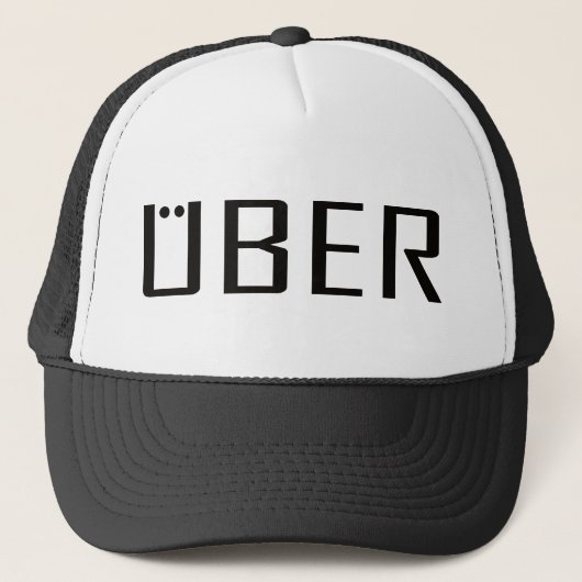 CASQUETTE VITESSE D'UBER POUR DES CONDUCTEURS D'UBER PARTOUT (Devant)