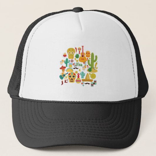 Casquette viva mexique (Devant)