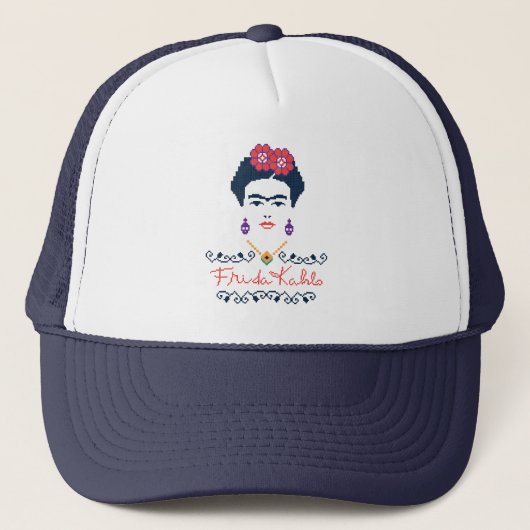 Casquette Vivats Mexique de Frida Kahlo | (Devant)