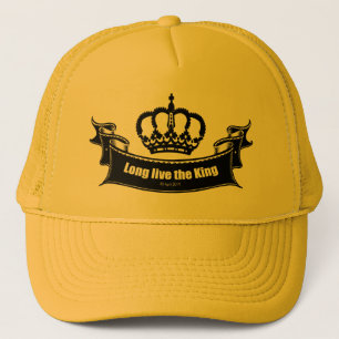 Casquette Vivent longtemps le roi