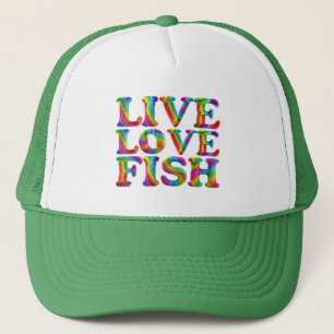 Casquette Vivez Amour Poisson