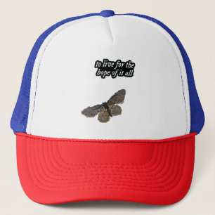 Casquette Vivre pour l'espoir de tout Poursuivre l'espoir