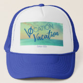 Casquette VOcation Cancun Trucker Chapeau (Devant)