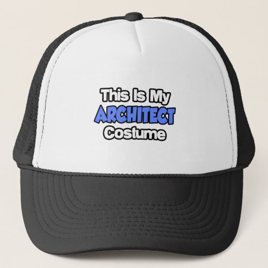 Casquette Voici Mon Costume D'Architecte (Devant)