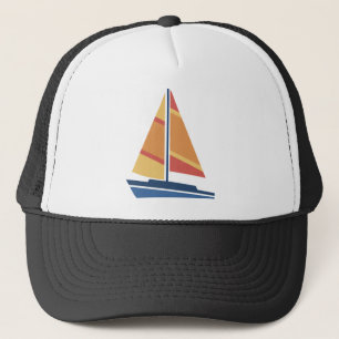 Casquette Voilier graphique simple