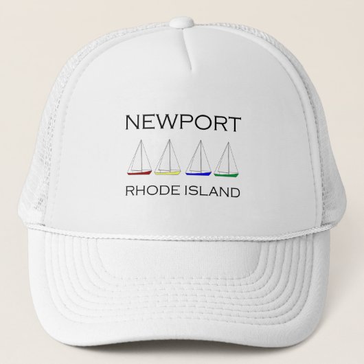 Casquette Voiliers de Newport Île de Rhode (Devant)