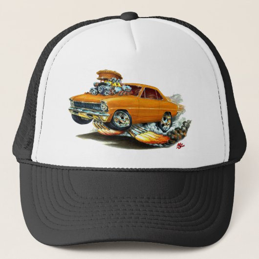 Casquette Voiture 1966-67 d'orange de nova (Devant)