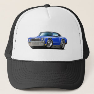 Casquette Voiture 1971 supérieure Bleu-Noire de Monte Carlo