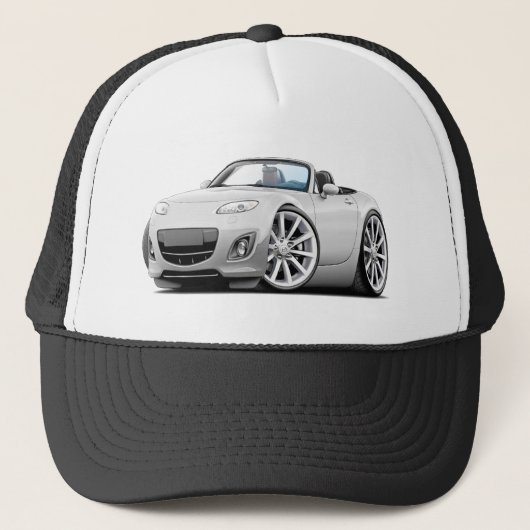 Casquette Voiture 2009-13 de blanc de Miata (Devant)