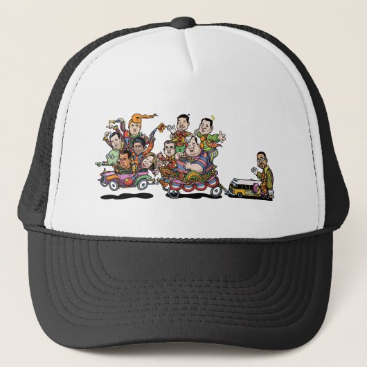 Casquette Voiture de clown '15 II (Devant)
