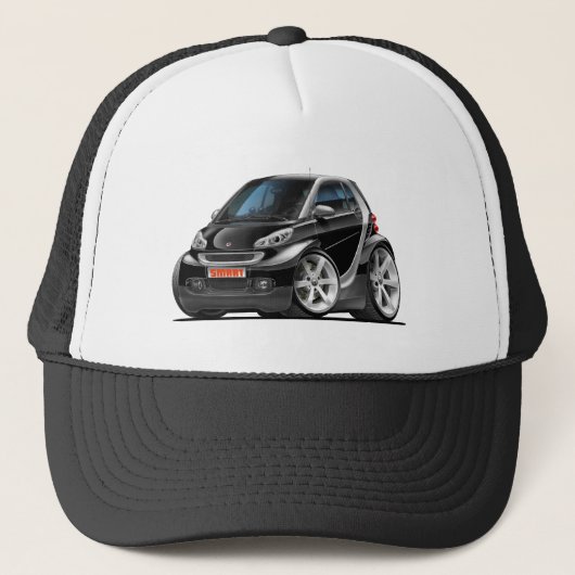 Casquette Voiture noire intelligente (Devant)