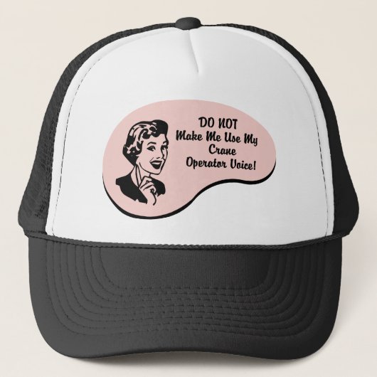 Casquette Voix de grutier (Devant)