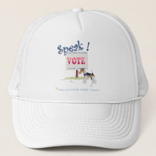 Casquette Voix de vote Wire Fox Terrier