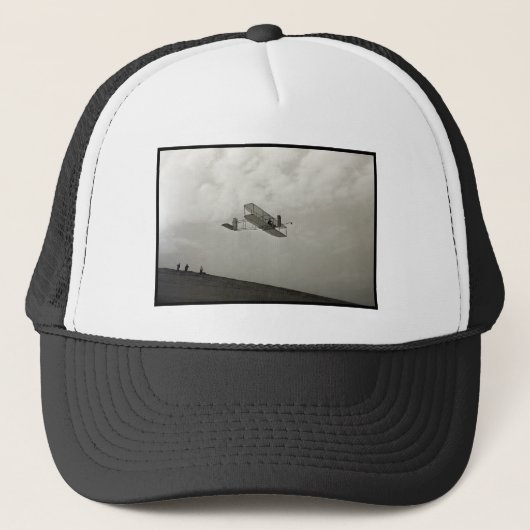 Casquette Vol à voile Aviation Test de vol Frères Wright (Devant)