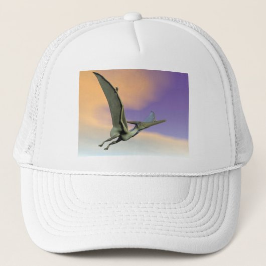 Casquette Vol de dinosaure de Pteranodon - 3D rendent (Devant)