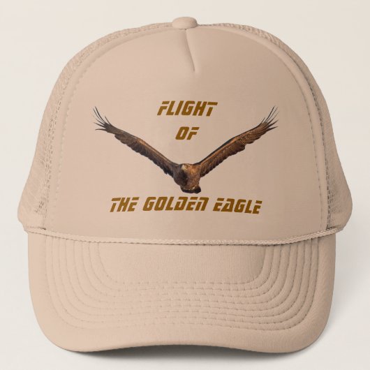 Casquette Vol d'Eagle d'or (Devant)