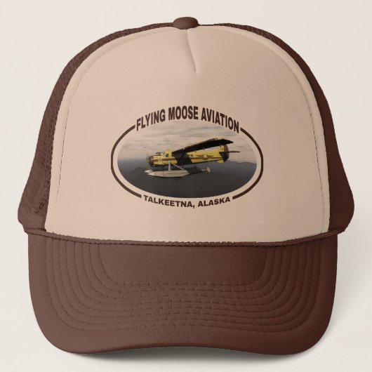 Casquette Vol Moose Aviation de Havilland DH3-C Otter (Devant)