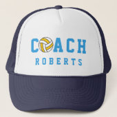 Casquette volleyball COACH [custom name] (Devant)