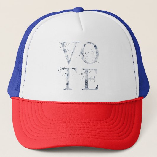 Casquette Vote Bleu Rustique (Devant)