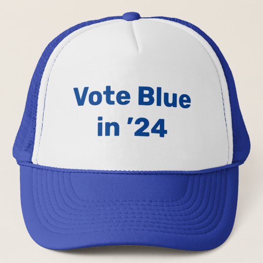 Casquette Vote Blue en 2024 (Devant)
