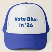 Casquette Vote Blue en 2026 (Devant)