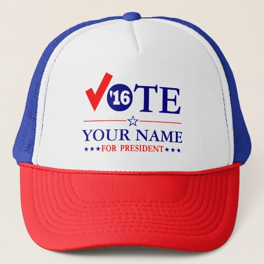 Casquette VOTE de personnaliser "vos nommés " (Devant)